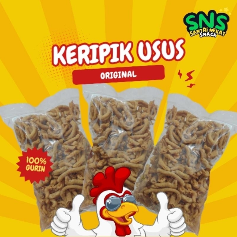 

KERIPIK USUS ORIGINAL 500GR SUPER RENYAH