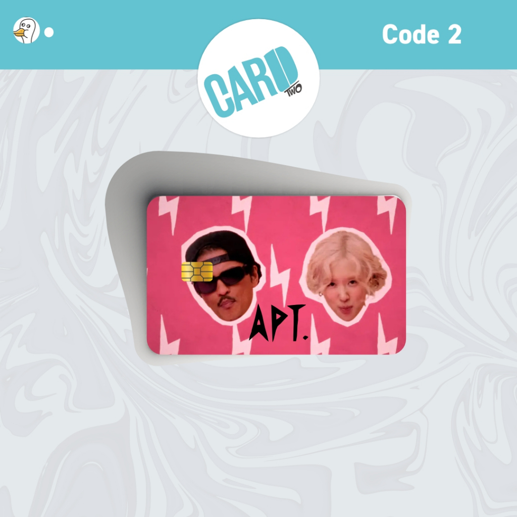 

CARDTWO Stiker Skin ATM ROSE & BRUNOMARS EDITION Sticker Flazz/E mandiri - Special Limited Edition