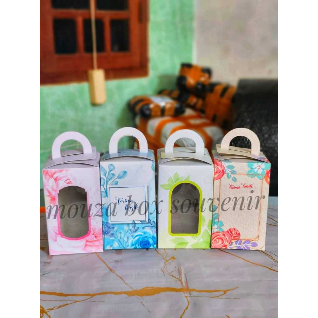 

100PCS BOX UNTUK GELAS JAR JUMBO MOTIF TENTENG