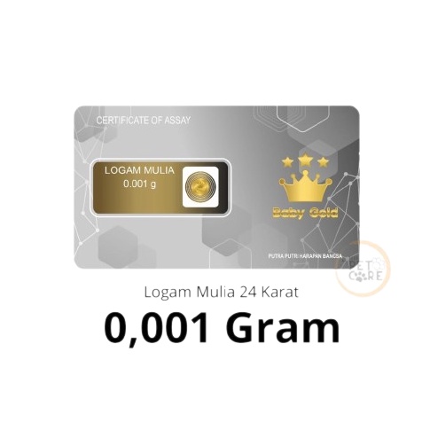 Come Mini Gold 1 Gram Babygold