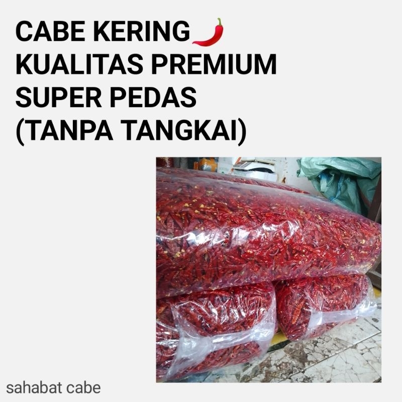 

Cabe Teja Kering Pedas Kemasan 5 Kg