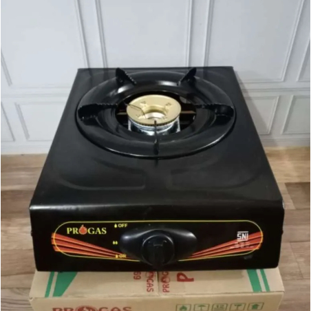 KOMPOR PROGAS 1 TUNGKU  + SELANG/KOMPOR PROGAS 1 TUNGKU