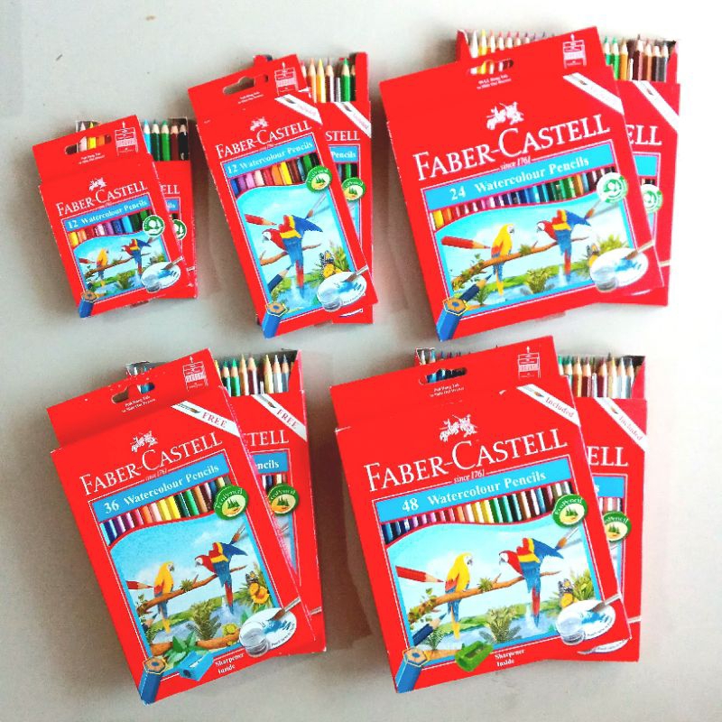 

Pensil Warna Colored Pencils Faber Castell Water Colors ( Set ) [ Original ]