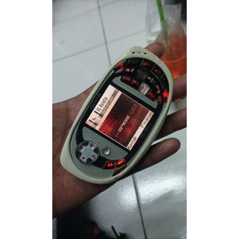 Hp jadul nokia ngage qd bahan