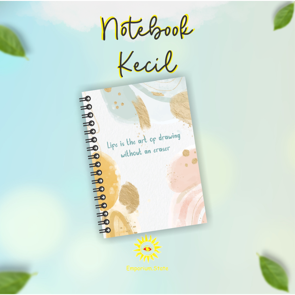 

Daily Note Book Min Buku Catatan Kecil / Notebook A6