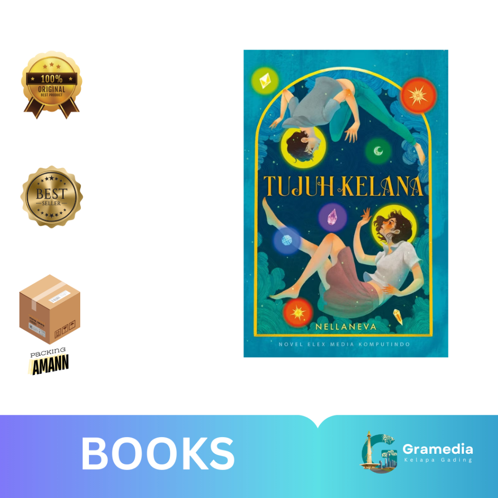 Gramedia MKG - Novel Tujuh Kelana (NEW COVER EDITION)