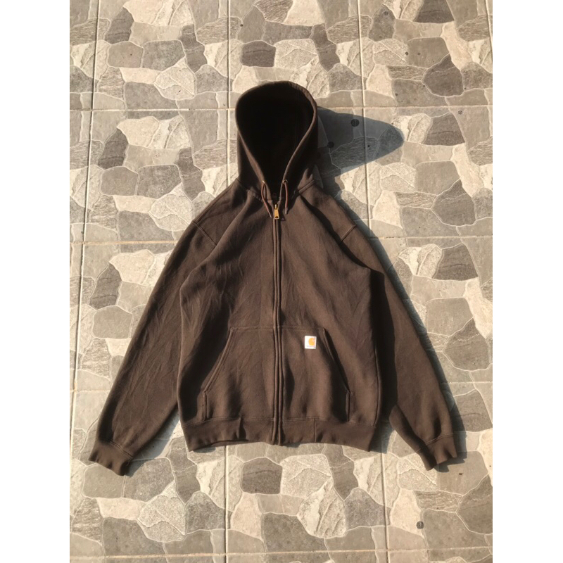 Carhartt ZIP Hoodie K122-DKB (Brown) Second