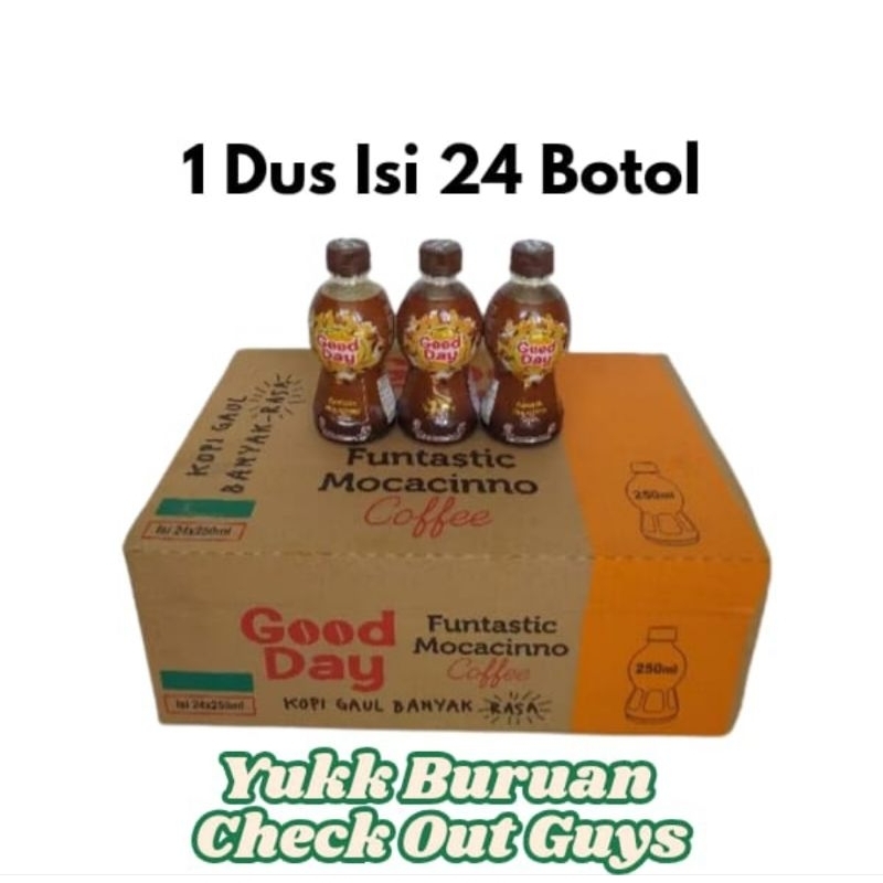 

Good Day Botol 250ml (24 pcs)