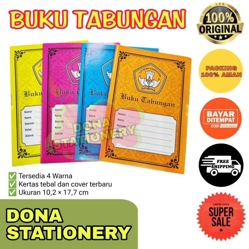 

[ 1 PCS ] BUKU TABUNGAN A6 | BUKU TABUNGAN KECIL