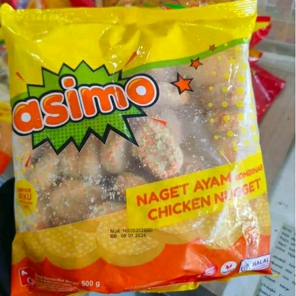 

naget ayam Asimo 500gr/Asimo naget ayam