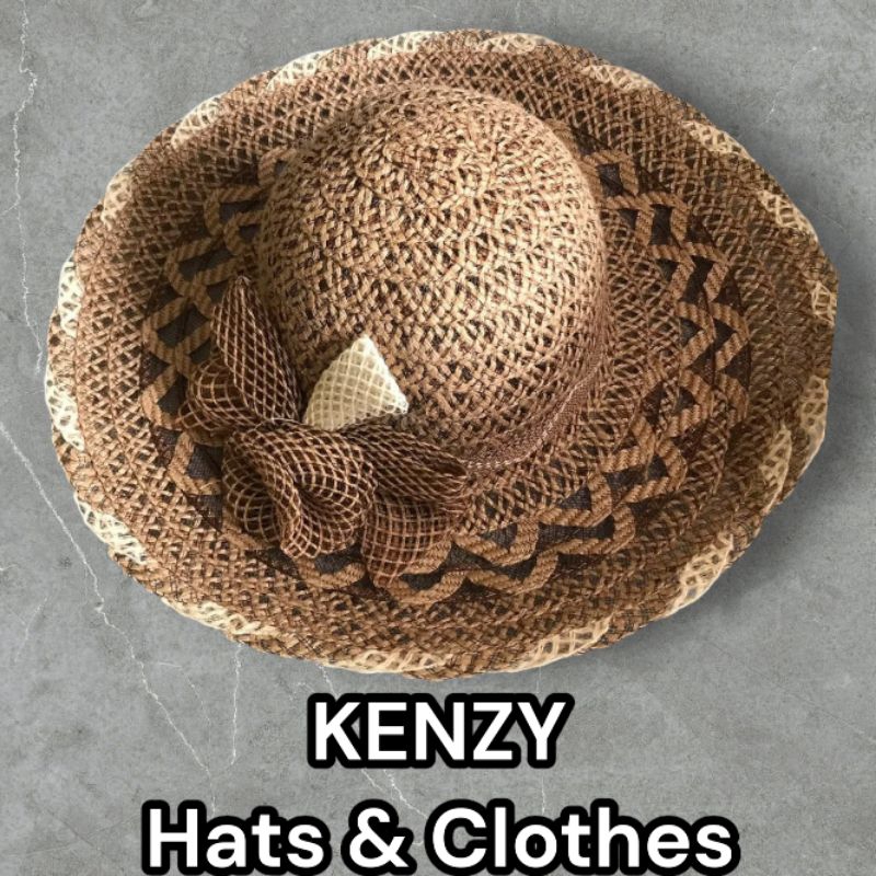 Topi Pantai Goni /Topi Pantai anyaman Goni Lebar /Topi Pantai Lipat /Topi Bulat Rajut /Topi Rajut /T