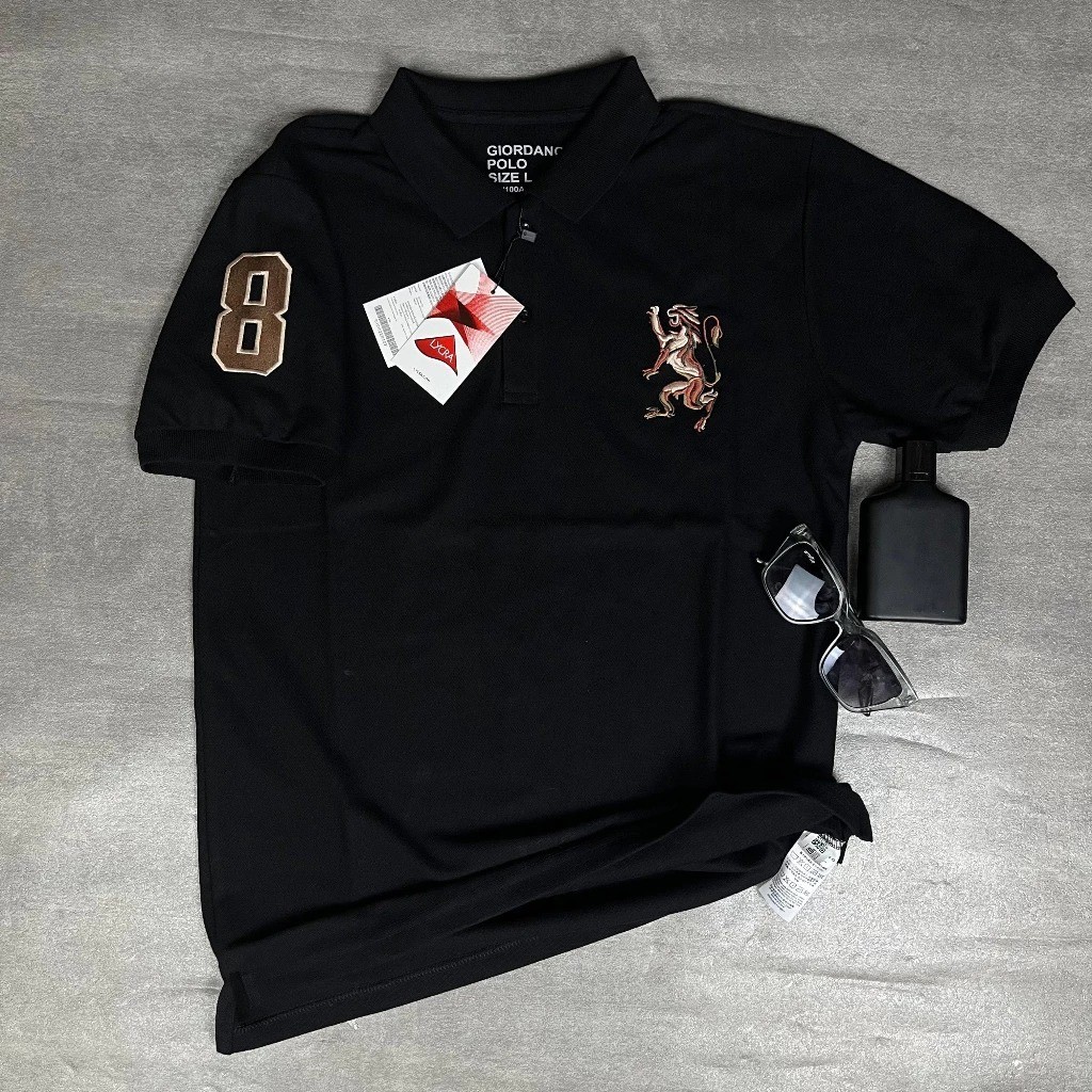 kaos berkerah giordano//kaos kerah pria//kaos polo//polo shirt