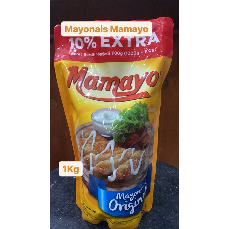 

10% Extra Mamayo Mayonaise 1 kg Mayones Original Mayonais 1000 gr