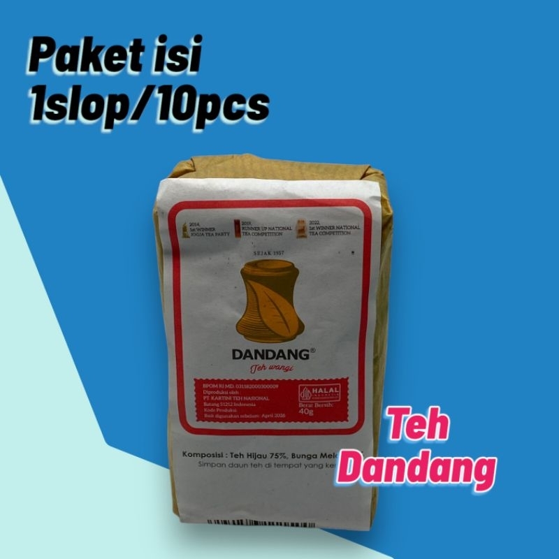 

TEH SOLO TEH DANDANG COKLAT 1 PAK ISI 10 BUNGKUS 40GRAM