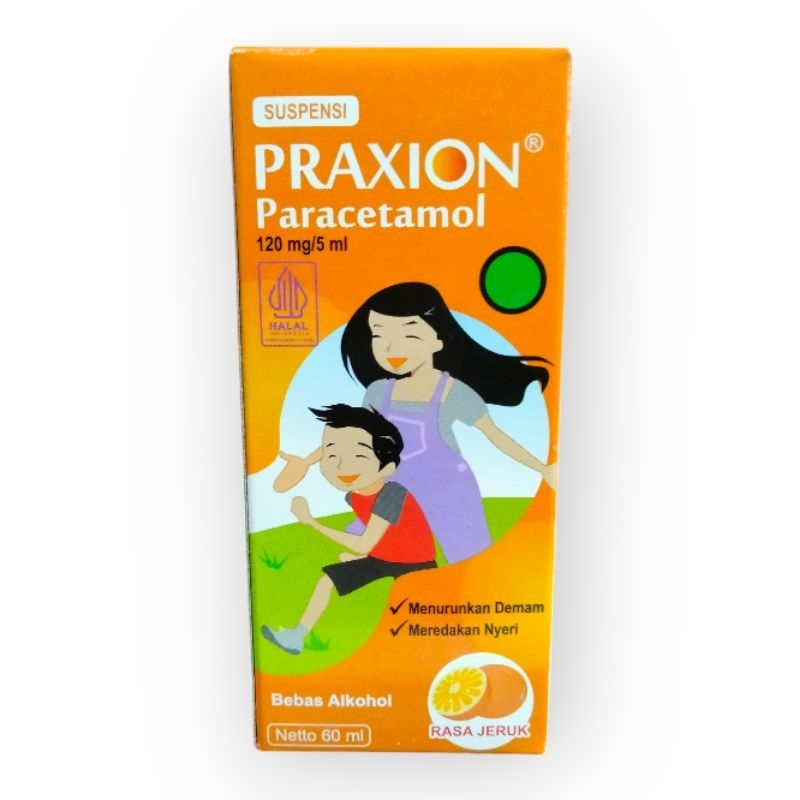PRAXION paracetamol / sunspensi / paracetamol /sirup anak