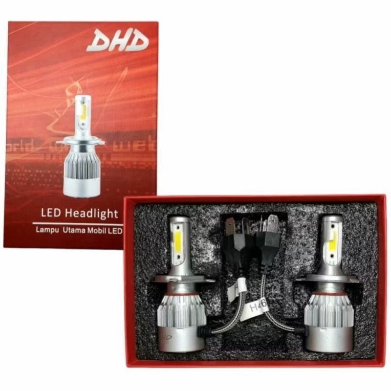 Lampu LED Mobil H4 DHD-H4 6000K