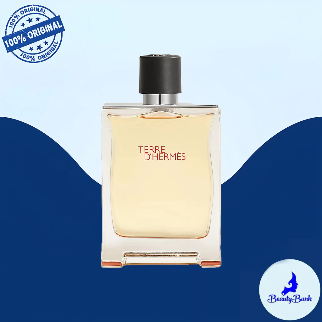 BEAUTYBANK---【100% Original】Hermes Terre D Hermes EDT Eau De Toilette Man PARFUM - 100 ML