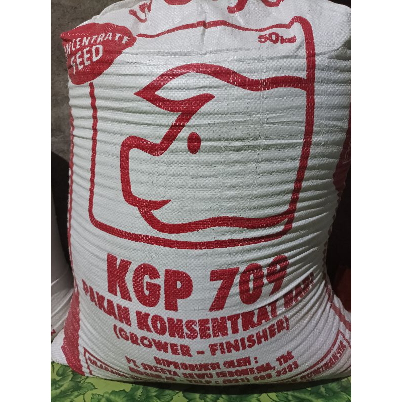 Pakan Konsentrat Babi Grower Pedaging Sreeya KGP 709 1kg