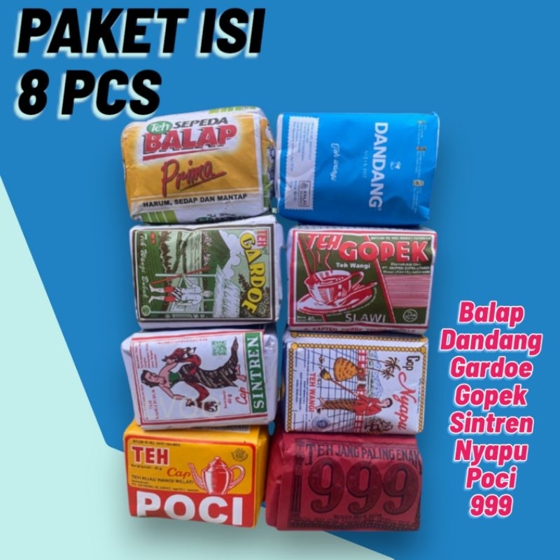 

PAKET TEH RACIKAN KHAAS SOLO ISI 8 PCS