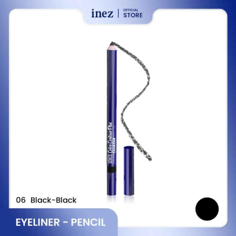 INEZ EYELINER PENCIL/INEZ PENSIL EYELINER MATA WATERPROFF