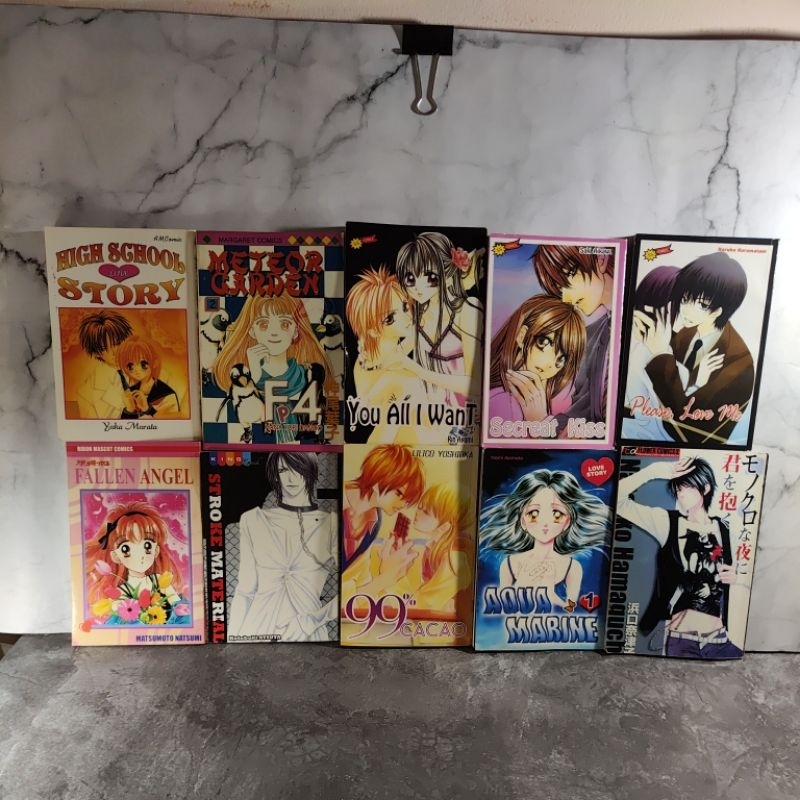 Buku / Komik High School Love Story, Meteor Garden, You All I Want, Secreat Kiss, Please Love Me, Fa