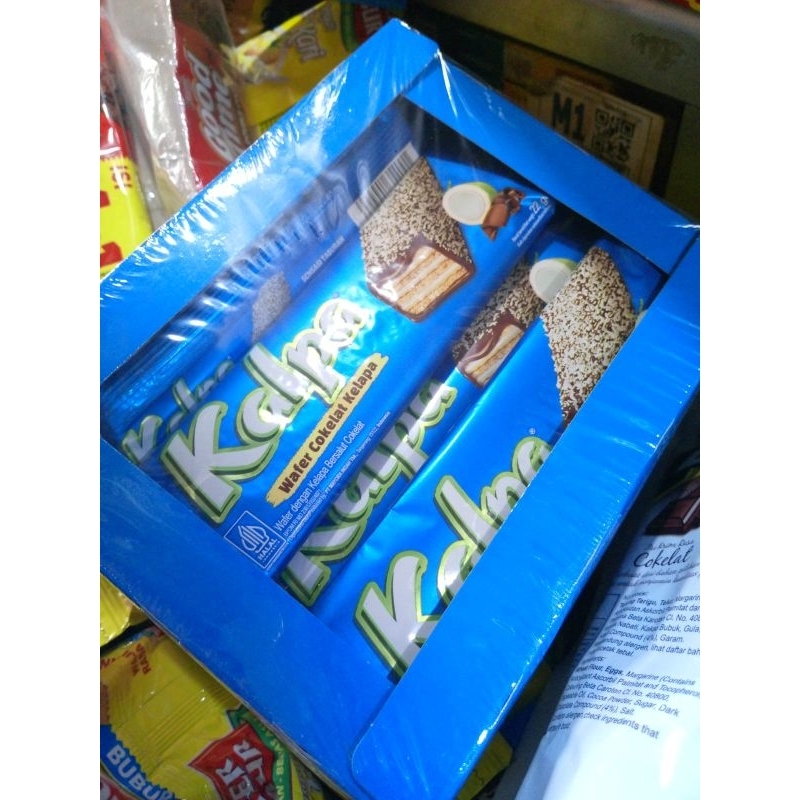 

Kalpa Wafer Coklat Kelapa 1Pak isi 12