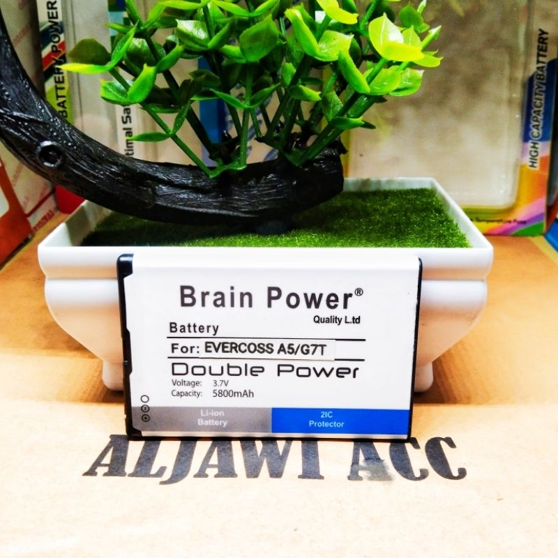 Baterai Batre Battery Evercoss A5 / G7T Double Power Battery