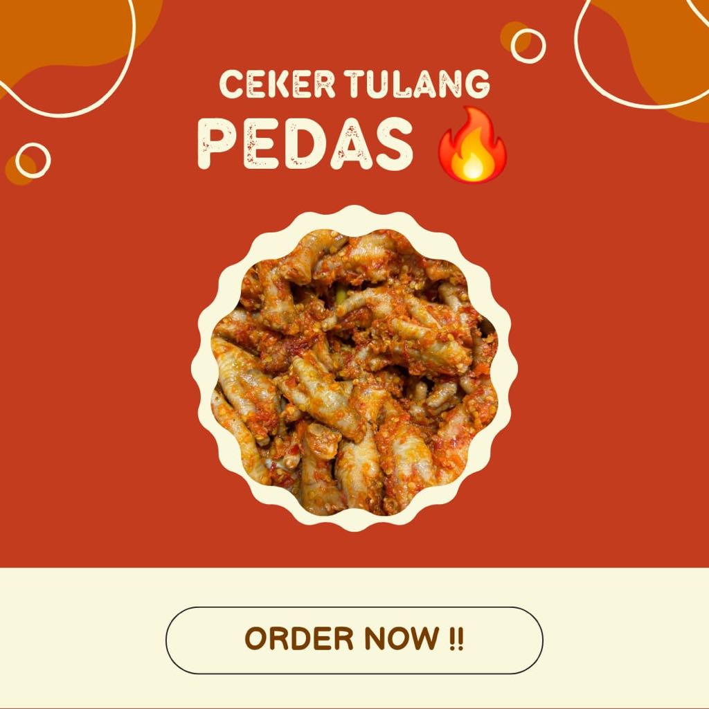 

NTD - Sambal Ceker Tulang Mercon Puedes Pol - 200Gr