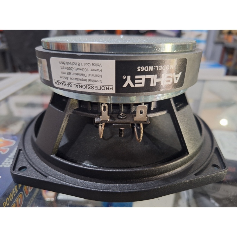 PROFESIONAL LOAD SPEAKER Ashley MD65/MD 65 MID 6 INCH SPECIAL MIDDLE