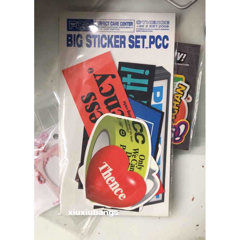 

[BOOKED]Thence big sticker set_pcc