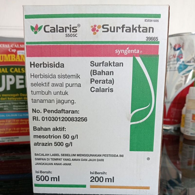 Calaris 550sc 500ml surfaktan obat gulma jagung