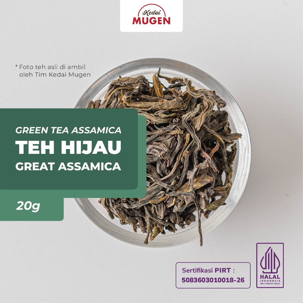 

Kedai Mugen - Great Assamica Green Tea / Teh Hijau Diet Assamica 20g