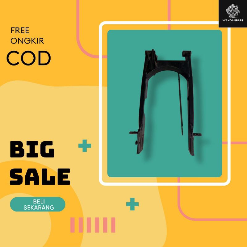 SWING ARM VEGA ZR hitam ORIGINAL PNP