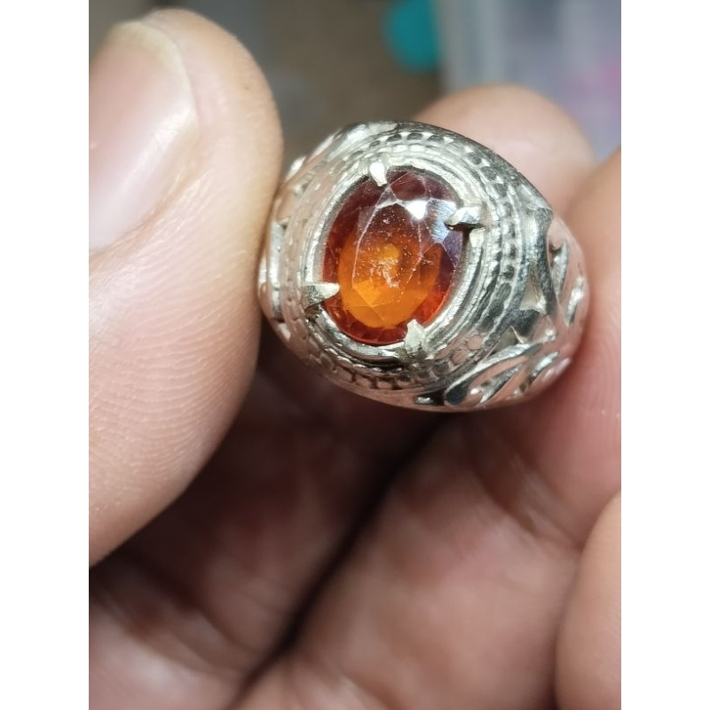 natural orange garnet (Mandarin garnet)