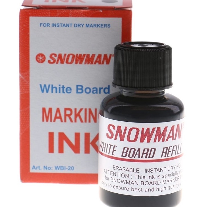 

KP8 Refill Ink Isi Spidol Whiteboard Marker SNOWMAN