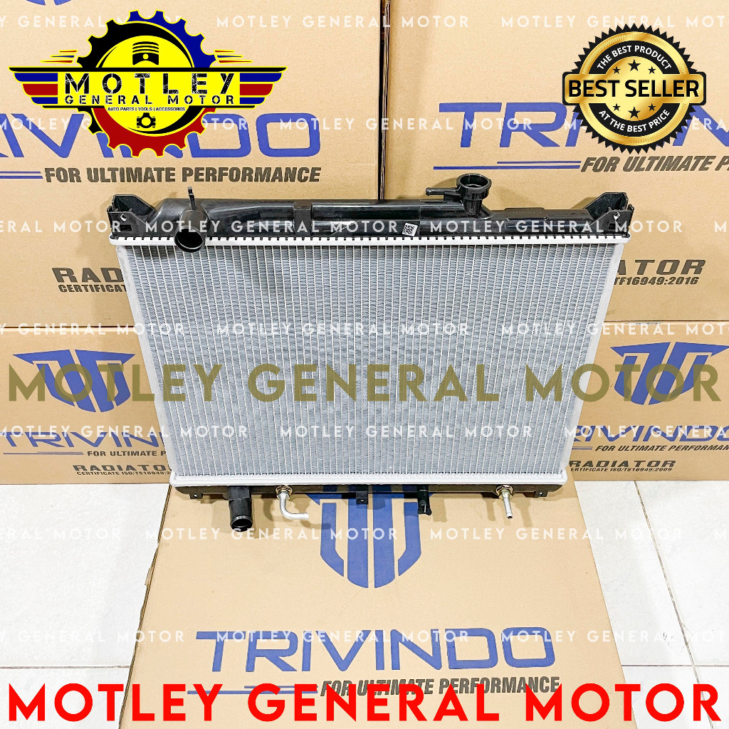 RADIATOR ASSY SUZUKI GRAND ESCUDO XL7 MANUAL MT GRAND ESCUDO XL-7 XL 7 ORIGINAL MERK TRIVINDO