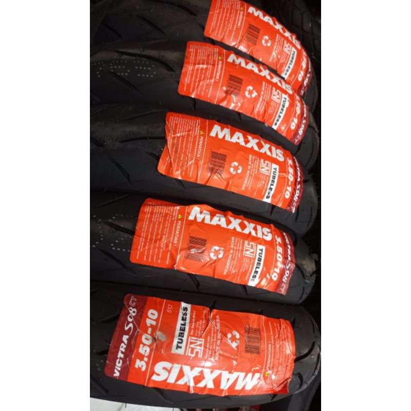 ban tubeless maxxis 3.50 ring 10 vespa px excel exclusive spartan sprint bajaj npx