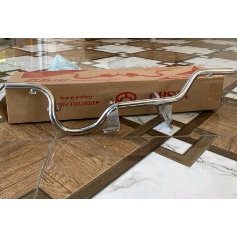 BESI BARSTEP BESI PUSHTEP DEPAN RX.KING NEW/PEREDAM 2008 CHROME