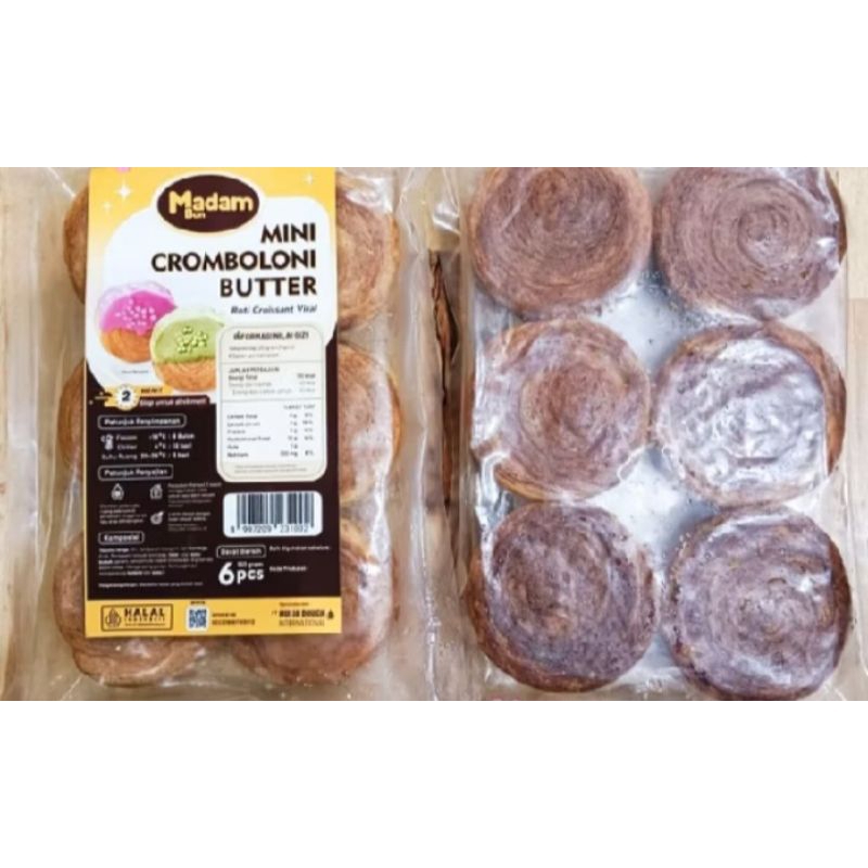 

mini cromboloni coklat & butter