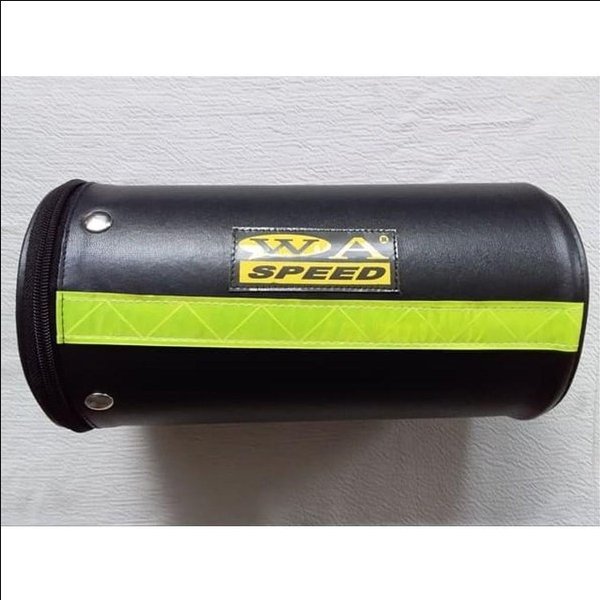 Tabung Jas Hujan Wa Speed Side Bag Tabung Side Bag Bulat untuk Motor - MF AKSESORIS MOTOR