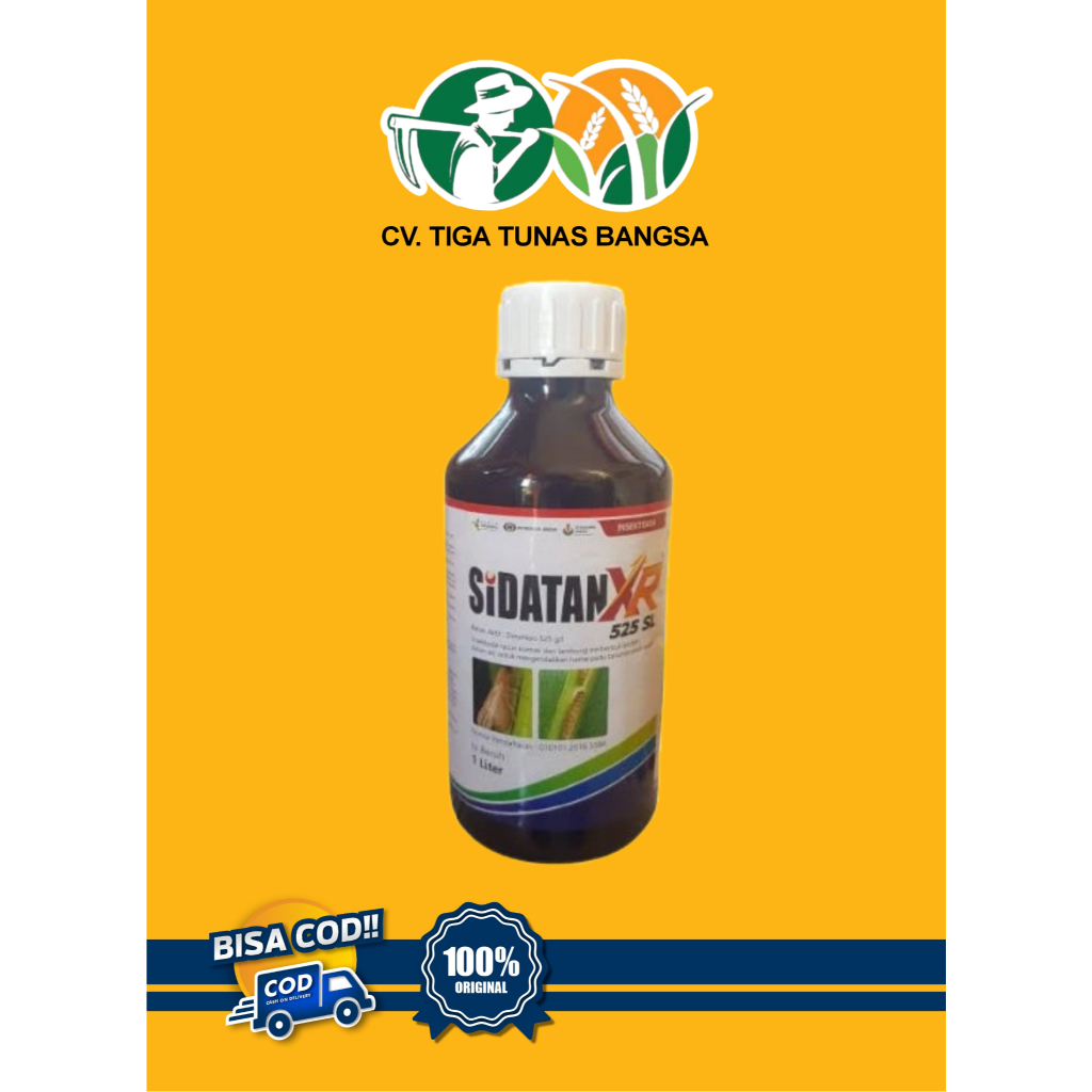 Insektisida Sidatan XR 1 Liter Pembasmi Hama Sundep Penggerek Batang & Pelipat Daun / Sidatan XR 1 L