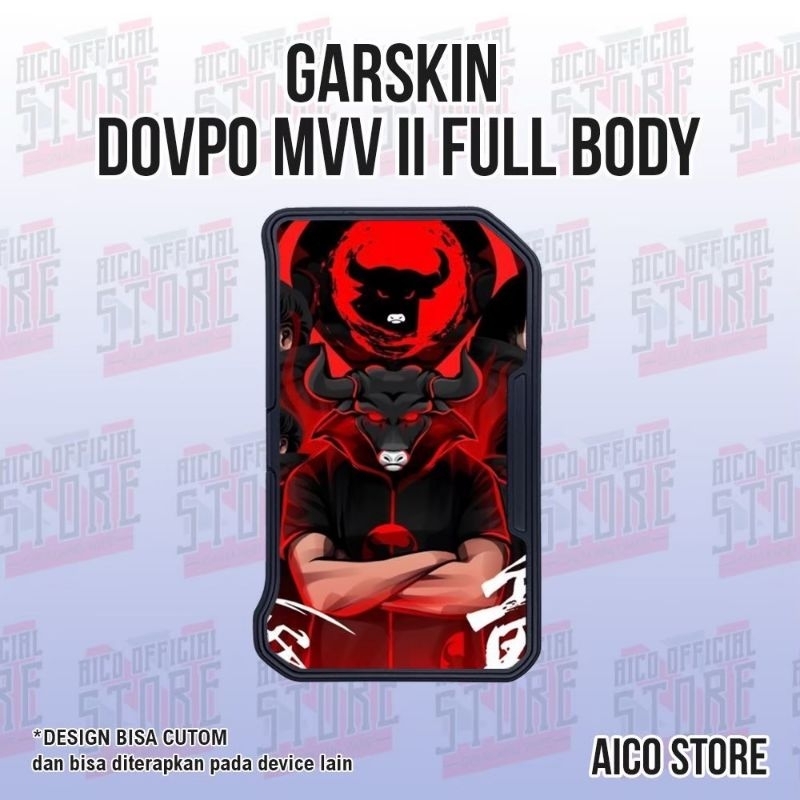 

DICOCUSTOM - Stiker Garskin Dofpo Panda MVV II Bodi Luar Original Desain Bisa Custom