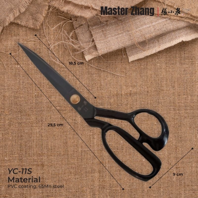 

MASTER ZHANG TAILOR SCISSOR 11" MODEL YC-11S