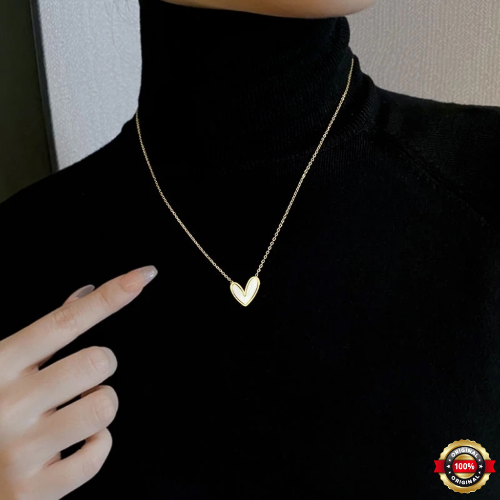 Kalung Titanium Love Unik