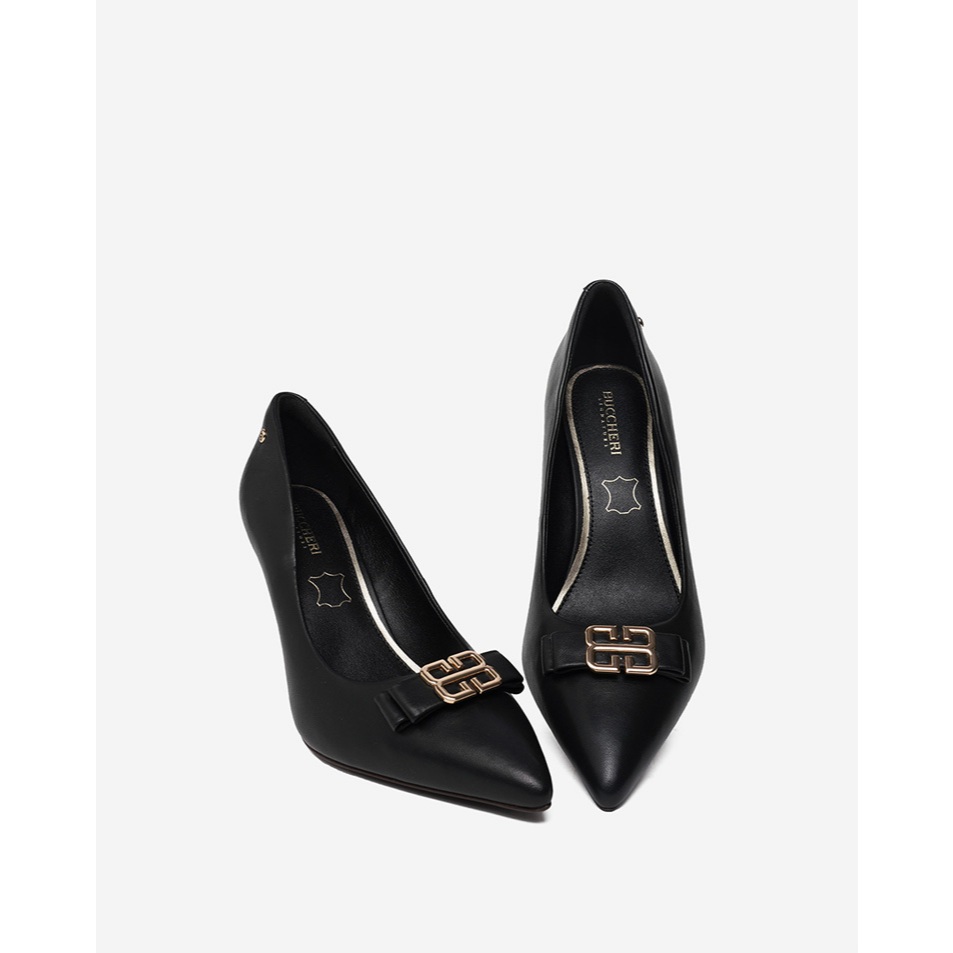 Buccheri Seshat Heels Women Black Signature Collection
