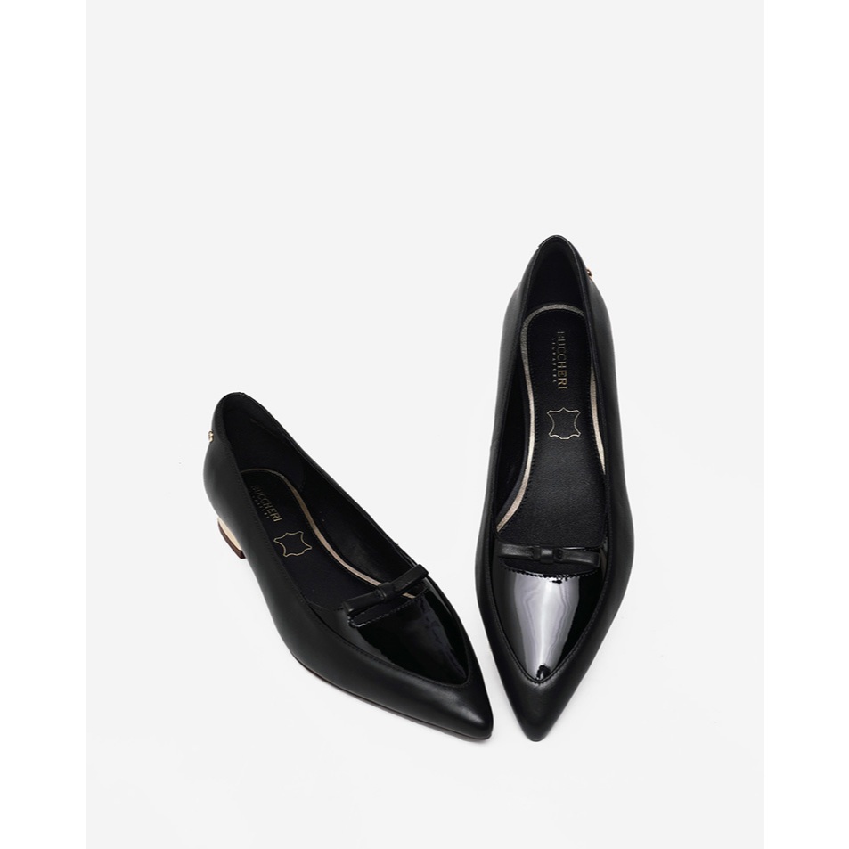 Buccheri Neith Flats Women Black Signature Collection