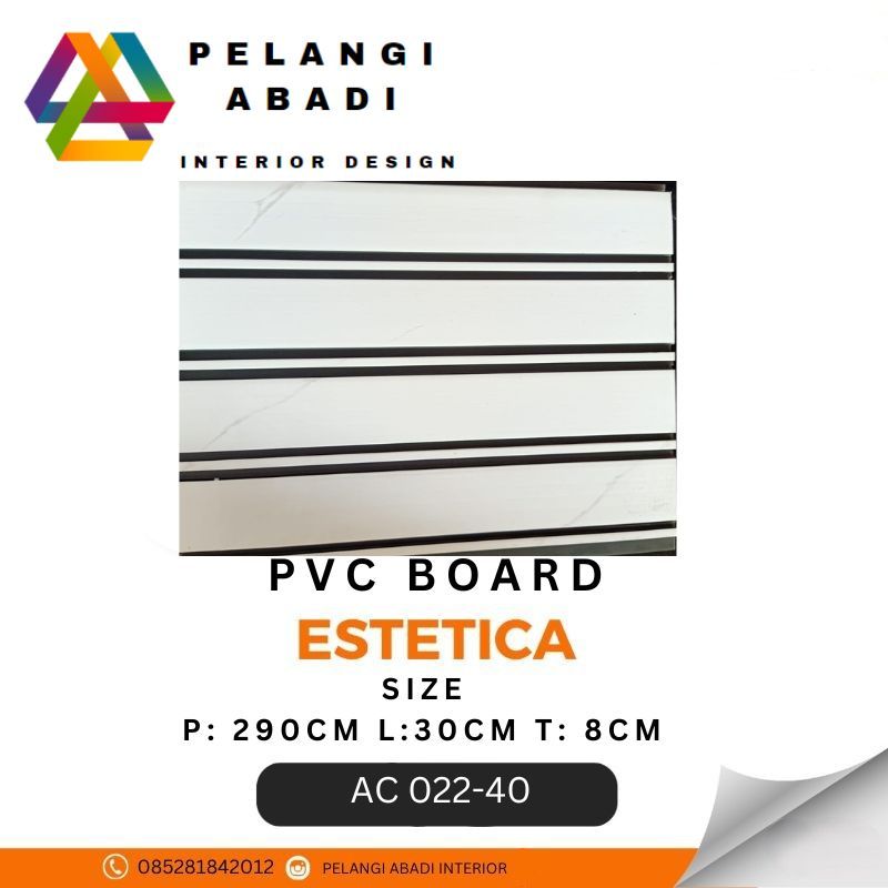 PVC Board Wall Panel Dinding PVC Motif Marmer Panjang 2,9 Meter Harga Per Lembar