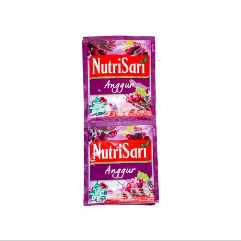 

NutriSari Anggur Powder - Minuman Serbuk Instan (1 Renceng/10 Sachet)