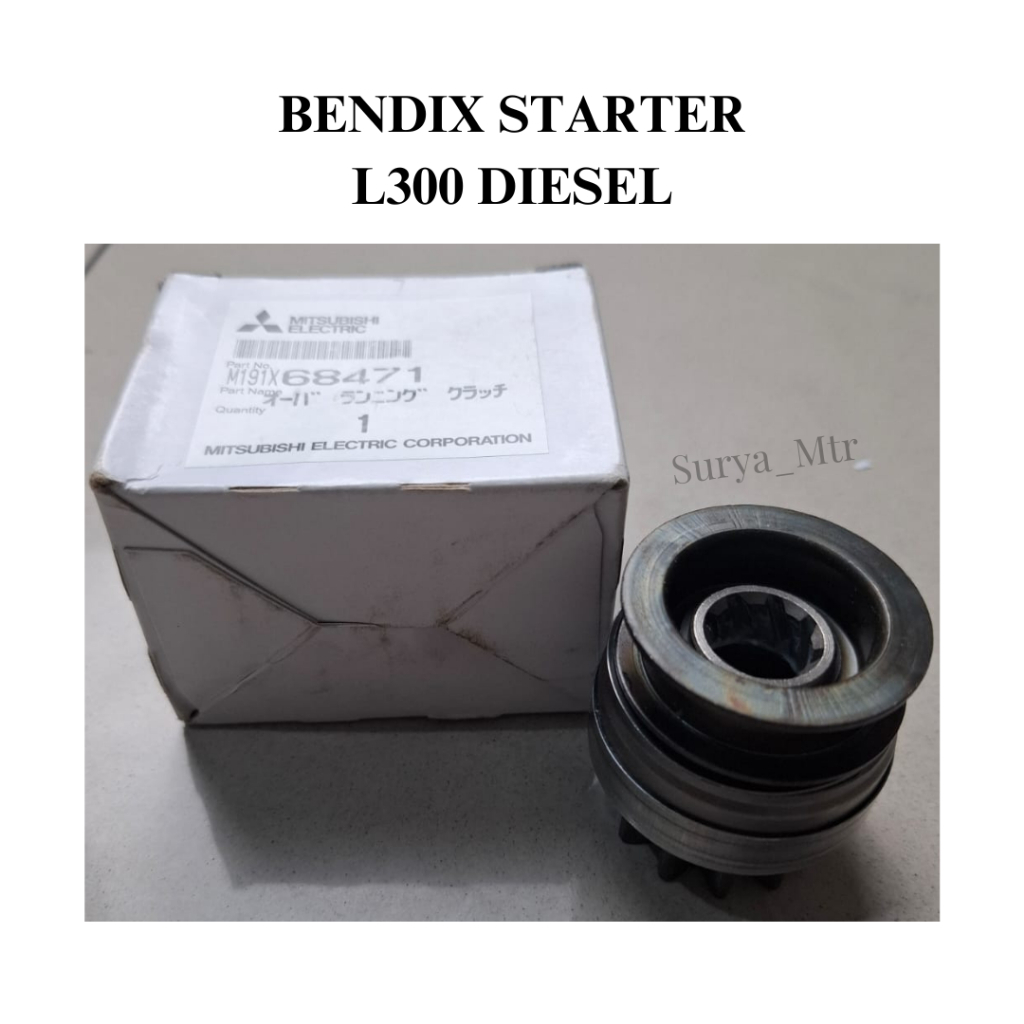 BENDIX STARTER L300 DIESEL ASLI
