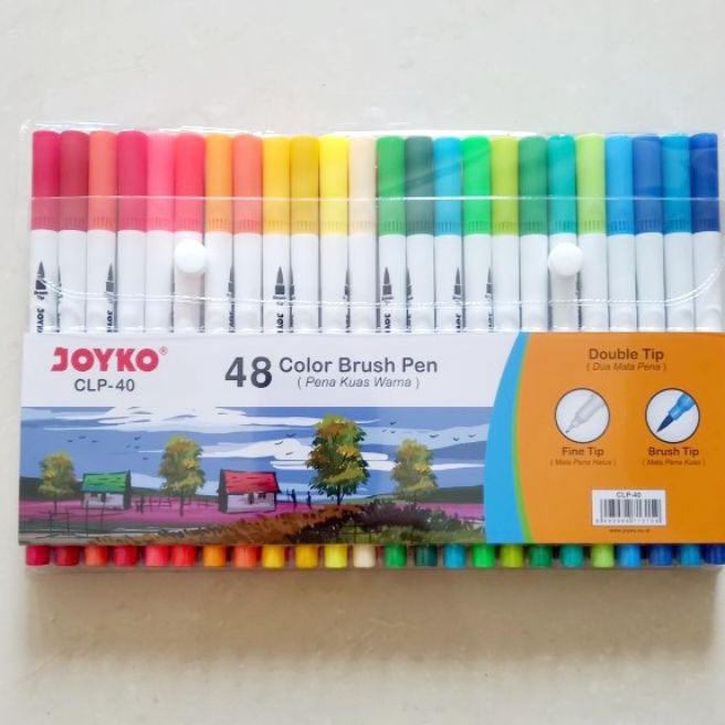 

FG2 Color Brush Pen Joyko CLP4 48 Warna